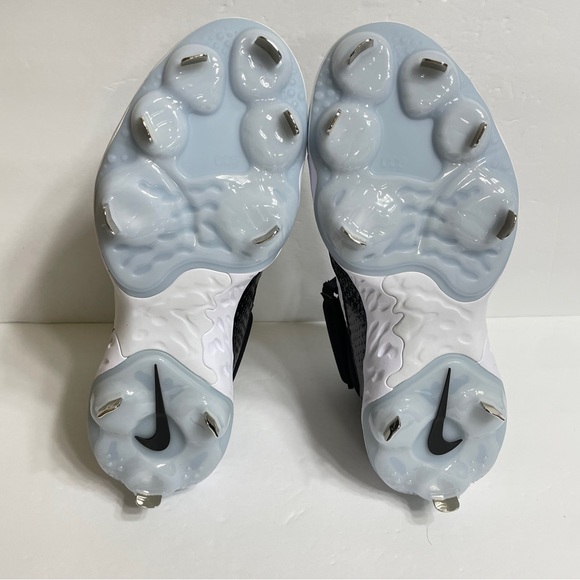 Nike Alpha Huarache Elite 4 Mid Baseball Cleats Size 13 DJ6520-001 - Picture 6 of 7